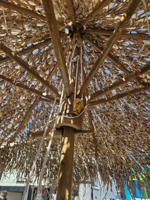 Beach buffettafel incl. parasol